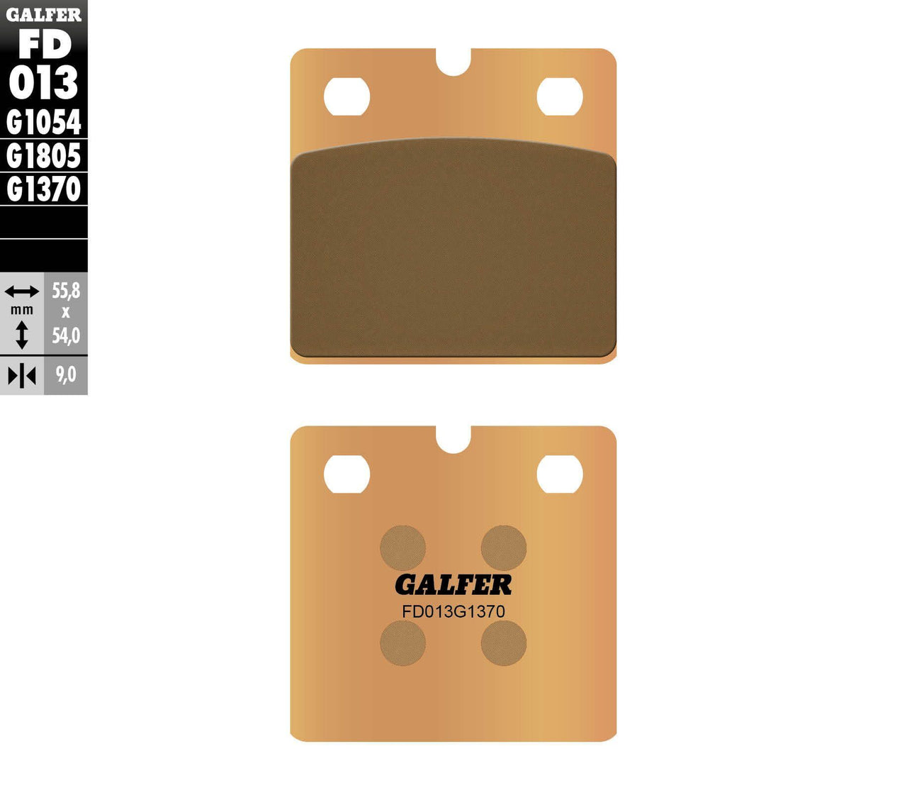 Brake Pads Sintered Fd013g1370