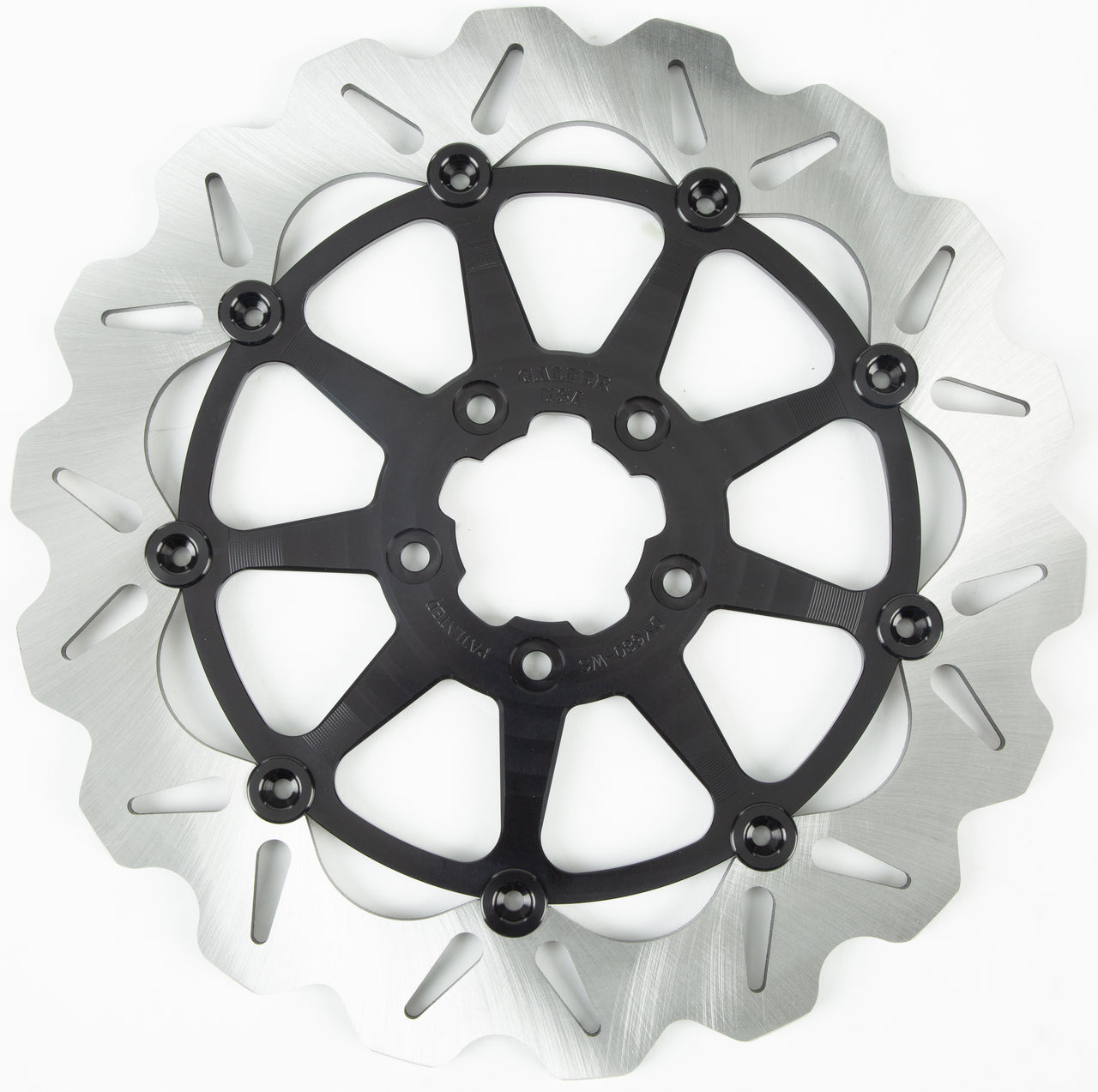 Rotor 12.5" Floating Wave Fr Black