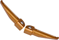 Thumbnail for Billet Aluminum Footpegs Gold Anodized
