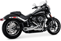 Thumbnail for Combat 2 1 Shorty Chrome W/Chrome Tip M8 Softail
