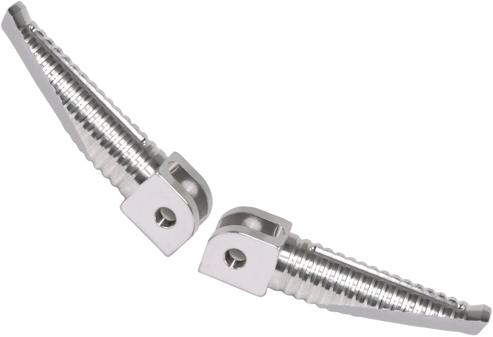 Billet Aluminum Footpegs Natural