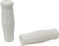 Thumbnail for Grips Old School White W/O Throttle Sleeve