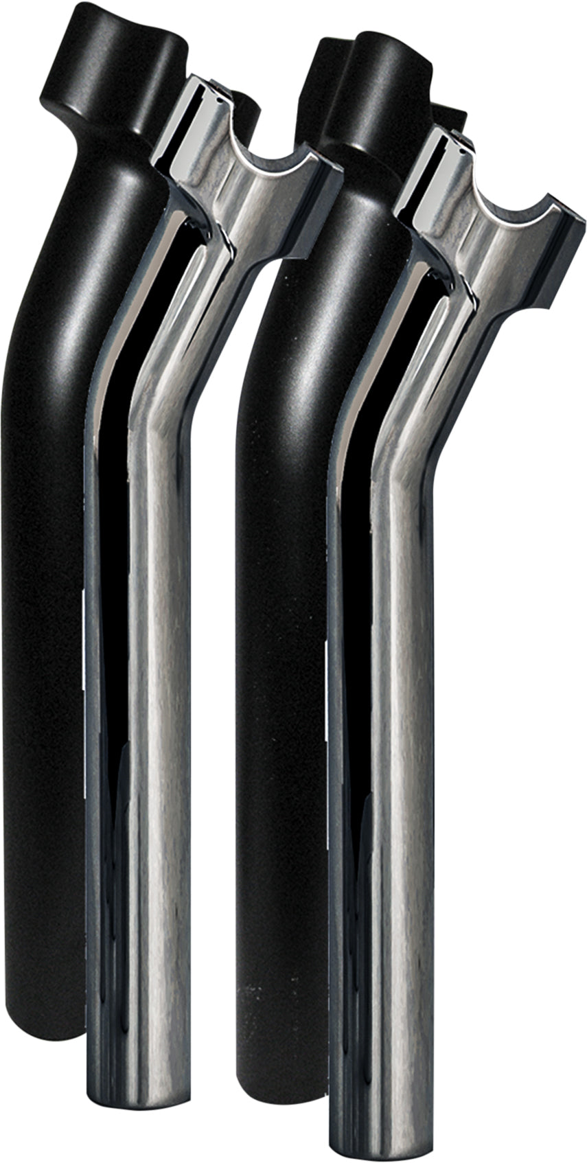 Chubby 9.5" Pullback Risers Black