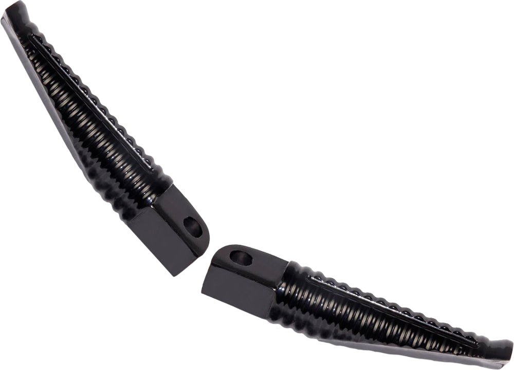 Billet Aluminum Footpegs Black Anodized