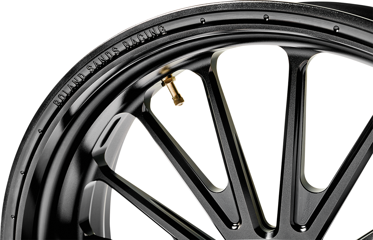 RSD Wheel - Traction - Front - Dual Disc/without ABS - 21x3.5 - Black Ops* - '08+ FLH 12027106TRSASMB