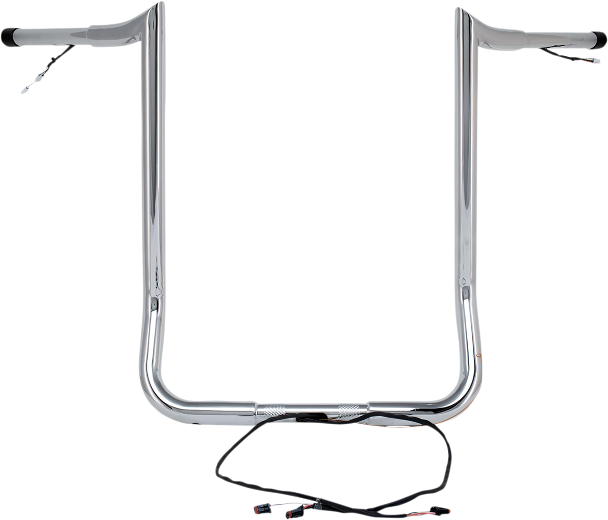 PAUL YAFFE BAGGER NATION Handlebar - Monkey Bar - Pre-Wired - 14" - Chrome H00905-W