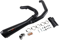 Thumbnail for BASSANI XHAUST Short 2:1 Exhaust for FL - Black 1F42RB