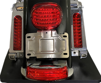 Thumbnail for CUSTOM DYNAMICS License Plate Mount/Relocation - Chrome CD-TLLP-KIT-C