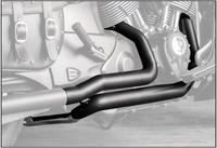 Thumbnail for True Dual Headers Black `14 Up Indian Ex Scout