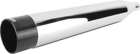 Thumbnail for Comp S 2in1 Exhaust Touring M8 Chrome W/Black End Cap