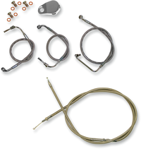 Thumbnail for LA CHOPPERS Handlebar Cable/Brake Line Kit - 18