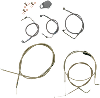Thumbnail for LA CHOPPERS Handlebar Cable/Brake Line Kit - 15