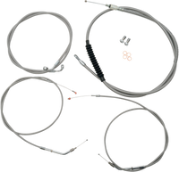 Thumbnail for LA CHOPPERS Handlebar Cable/Brake Line Kit - 12