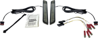 Thumbnail for CUSTOM DYNAMICS LED Fork Light - Smoke - Black CD-FORK-UNV-SB