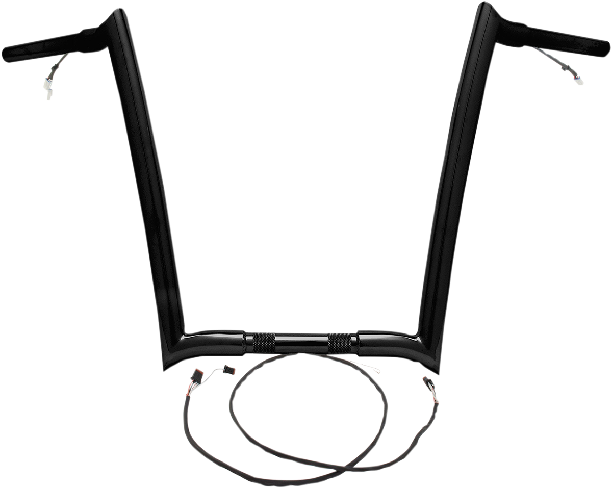 PAUL YAFFE BAGGER NATION Handlebar - OEM - Pre-Wired - 14" - Black H00914-W