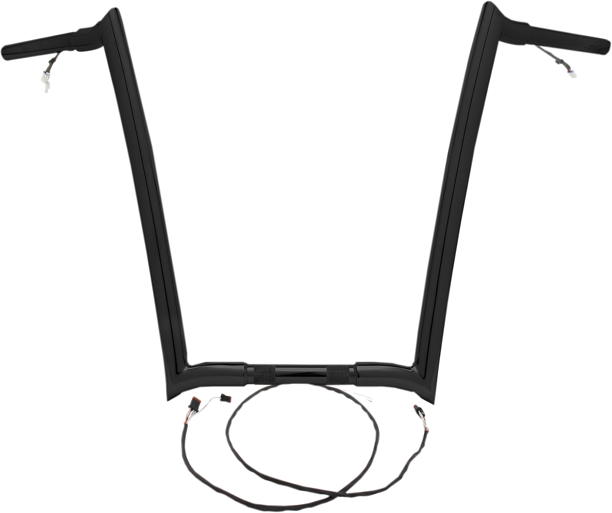 PAUL YAFFE BAGGER NATION Handlebar - OEM - Pre-Wired - 16" - Black H00917-W