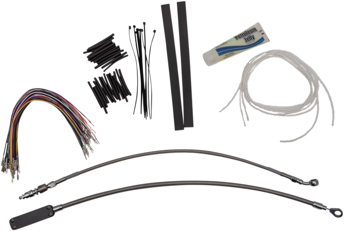 FAT BAGGERS INC. Handlebar Kit - Pointed Top - 12" - Chrome 909112