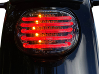 Thumbnail for CUSTOM DYNAMICS Taillight/Turn Signal - Top Window - Smoke Lens PB-TL-INT-TW-S