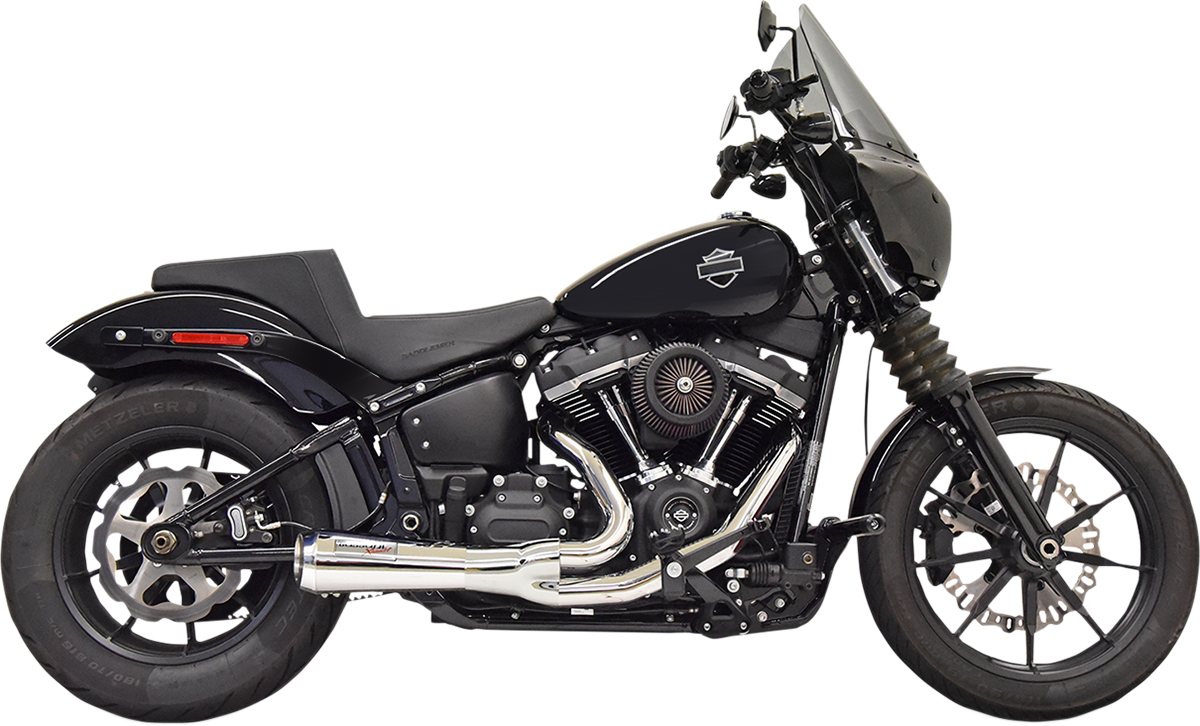 BASSANI XHAUST 2:1 Short Exhaust - Chrome 1S73