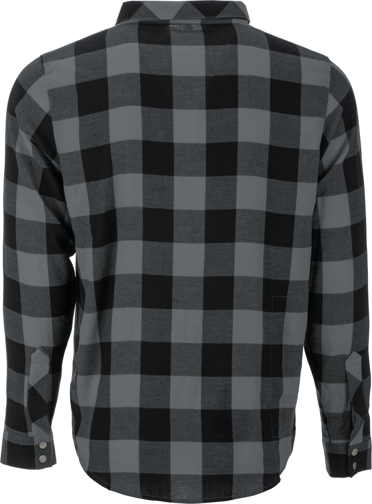 FLY RACING Fly Tek Flannel Black/Grey Large - Performance Flannel Shirt
