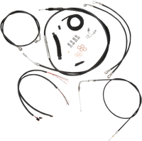 Thumbnail for LA CHOPPERS Handlebar Cable/Brake Line Kit - Complete - 15