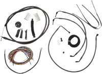 Thumbnail for LA CHOPPERS Handlebar Cable/Brake Line Kit - Complete - 18
