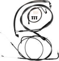 Thumbnail for LA CHOPPERS Handlebar Cable/Brake Line Kit - 15
