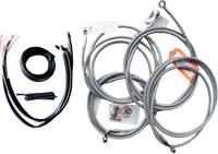 Thumbnail for LA CHOPPERS Handlebar Cable/Brake Line Kit - Complete - 18
