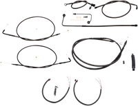 Thumbnail for LA CHOPPERS Handlebar Cable/Brake Line Kit - Complete - 15