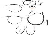 Thumbnail for LA CHOPPERS Handlebar Cable/Brake Line Kit - Complete - 15