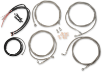 Thumbnail for LA CHOPPERS Handlebar Cable/Brake Line Kit - Complete - 18