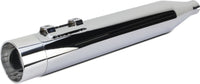 Thumbnail for Comp S 2in1 Exhaust Touring M8 Chrome W/Pol End Cap