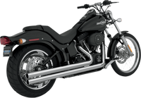 Thumbnail for VANCE & HINES Big Shots Exhaust - Chrome - Long 17923