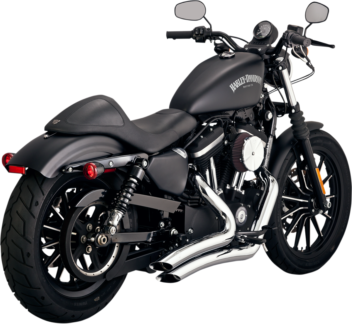 VANCE & HINES Big Radius Exhaust - Chrome 26067