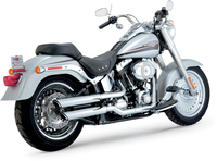 Thumbnail for VANCE & HINES Twin Slash Mufflers - Chrome 16843