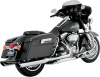 Thumbnail for VANCE & HINES Twin Slash Muffler - Chrome 16763