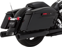 Thumbnail for VANCE & HINES Eliminator 400 Slip-On Mufflers - Black 46703