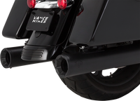 Thumbnail for VANCE & HINES Eliminator 400 Slip-On Mufflers - Matte Black 46714
