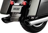 Thumbnail for VANCE & HINES Twin Slash Muffler - Chrome - FL 16672