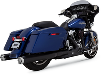 Thumbnail for VANCE & HINES Monster Round Muffler for FL - Black 46780
