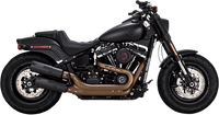 Thumbnail for VANCE & HINES Black Hi-Output Mufflers 46547