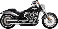 Thumbnail for VANCE & HINES Eliminator 300 Mufflers - Satin Chrome 16722