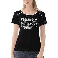Thumbnail for Womens FREEDOM T shirt- FEELING STABBY