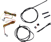 Thumbnail for CUSTOM DYNAMICS Micro Turn Signals - Dual - Amber/Red - Chrome CD-MICRO-AR-C
