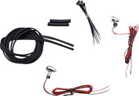 Thumbnail for CUSTOM DYNAMICS Micro Turn Signals - Red -Chrome CD-MICRO-R-C