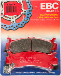 Thumbnail for Brake Pads Fa701x Carbon X Series