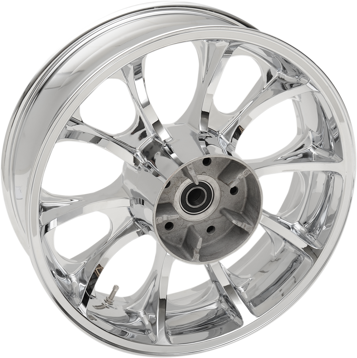 COASTAL MOTO Wheel - Largo 3D - Rear - Single Disc/without ABS - Chrome - 18x5.5 - '09+ FL 3D-LGO185CH