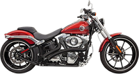 Thumbnail for BASSANI XHAUST Radial Sweeper Exhaust - Black 1SD1FB