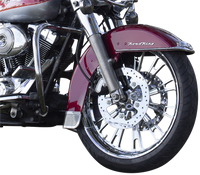 Thumbnail for COASTAL MOTO Wheel - Fuel - Front - Dual Disc/with ABS - Chrome - 21x3.25 - FL 2502-FUL-213-CH