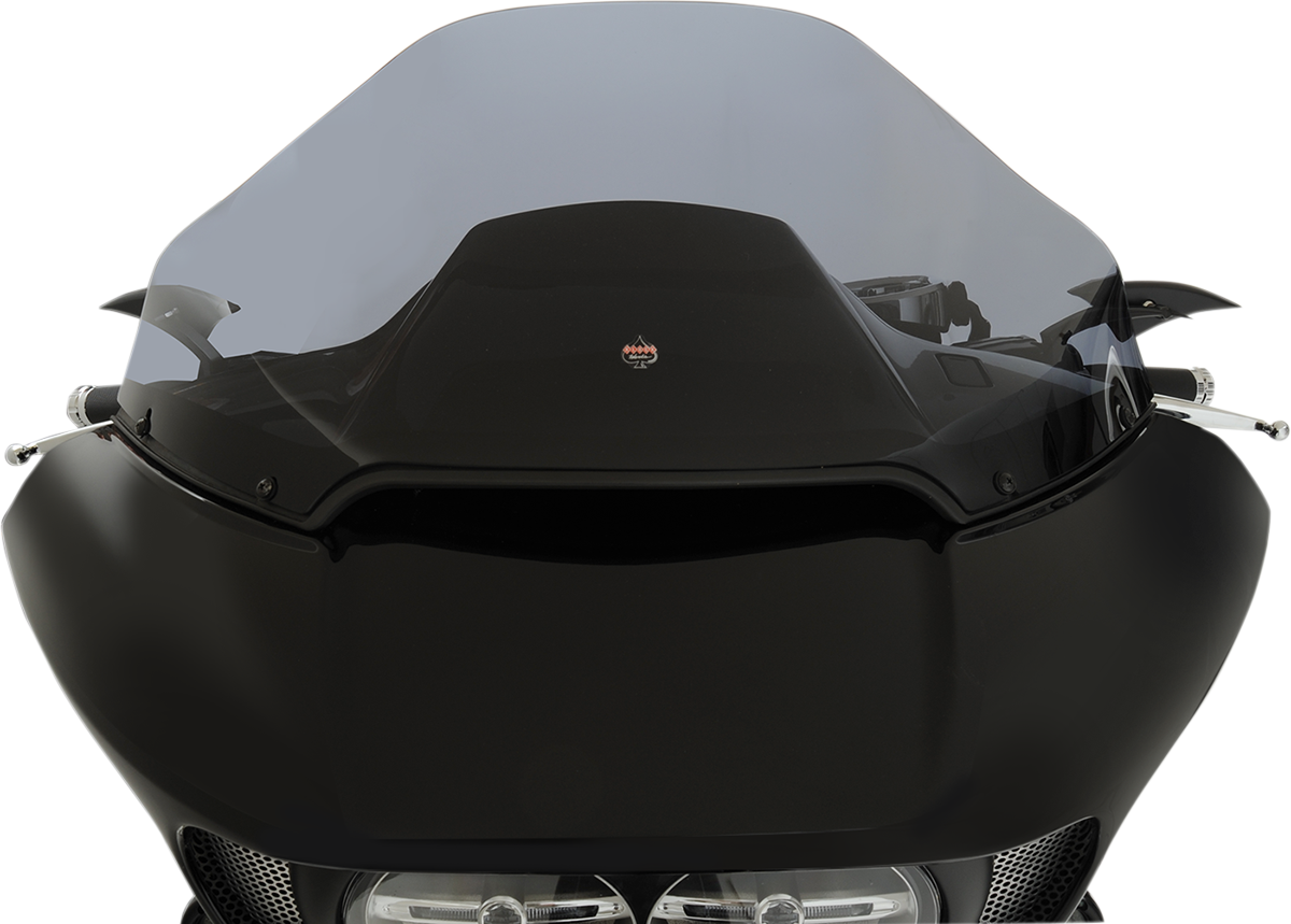 KLOCK WERKS Flare* Windshield - 14" - Dark Smoke - FLTR KWW-01-0317